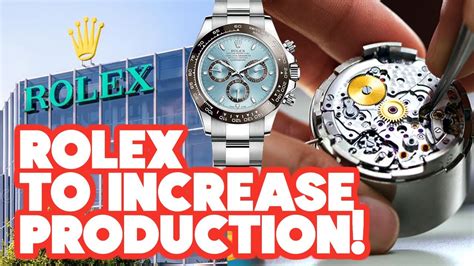 rolex creation|Rolex increasing production.